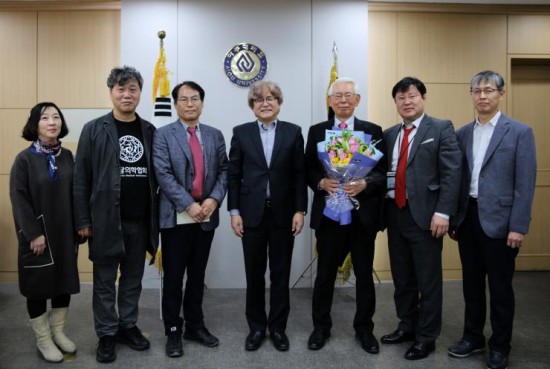 류형준·함효준·이선형 기부자 기부금 전달식